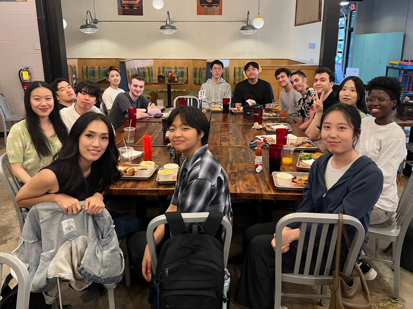 Yotong, Olivia, Taeun, Grace, Peace, Nayoung, Harry, Winston, Andrew, Sichang, Henry, Seongmin, Noah, Noah, Ben